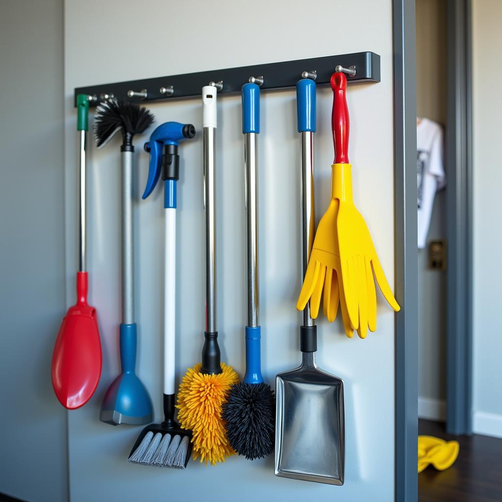 Cleaning Tools Organization in Area de Aseo