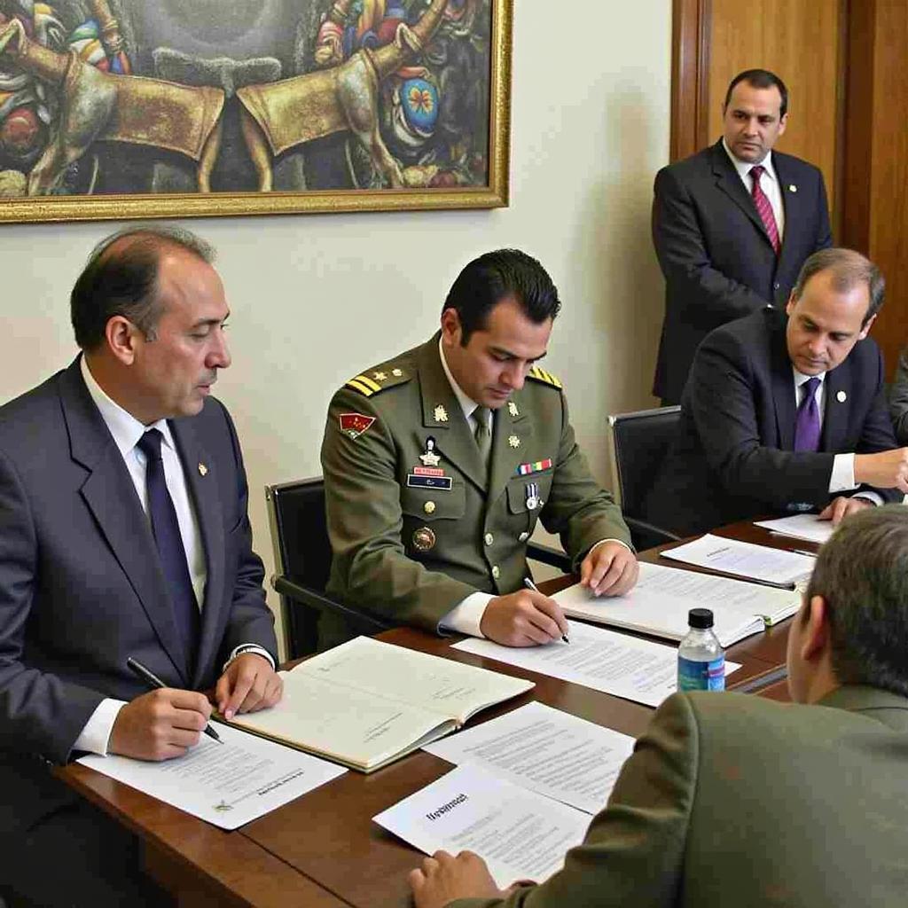 Colombian Peace Process Efforts in 2010