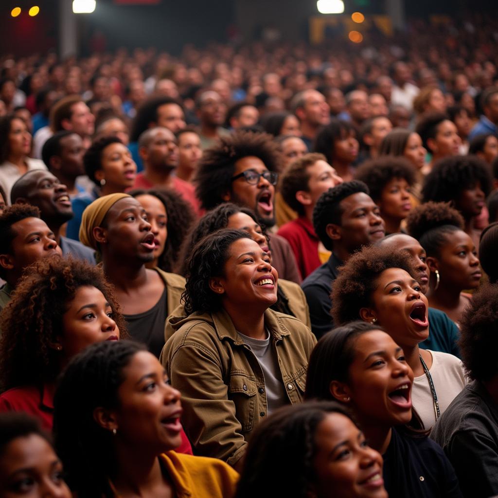 Community Gospel Gathering in South Africa