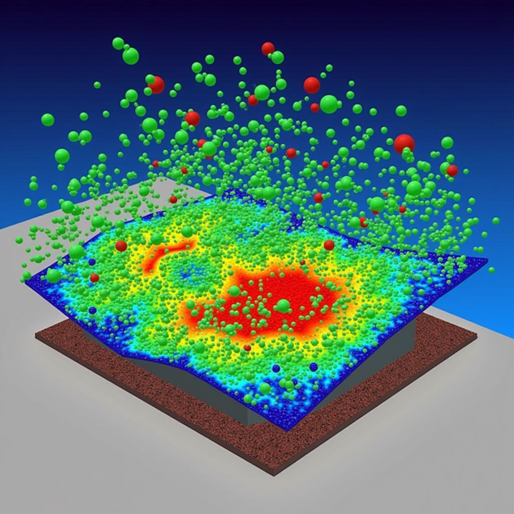 Simulating Complex Surface Reactions using ASE