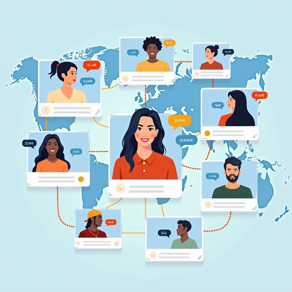 Connecting Globally Through Chat Apps