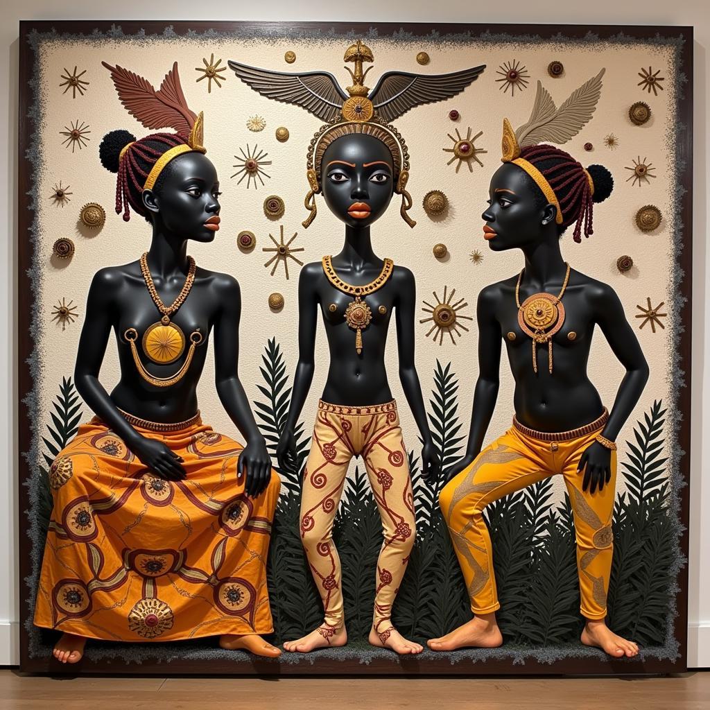 Contemporary Yoruba Art Depicting ASE