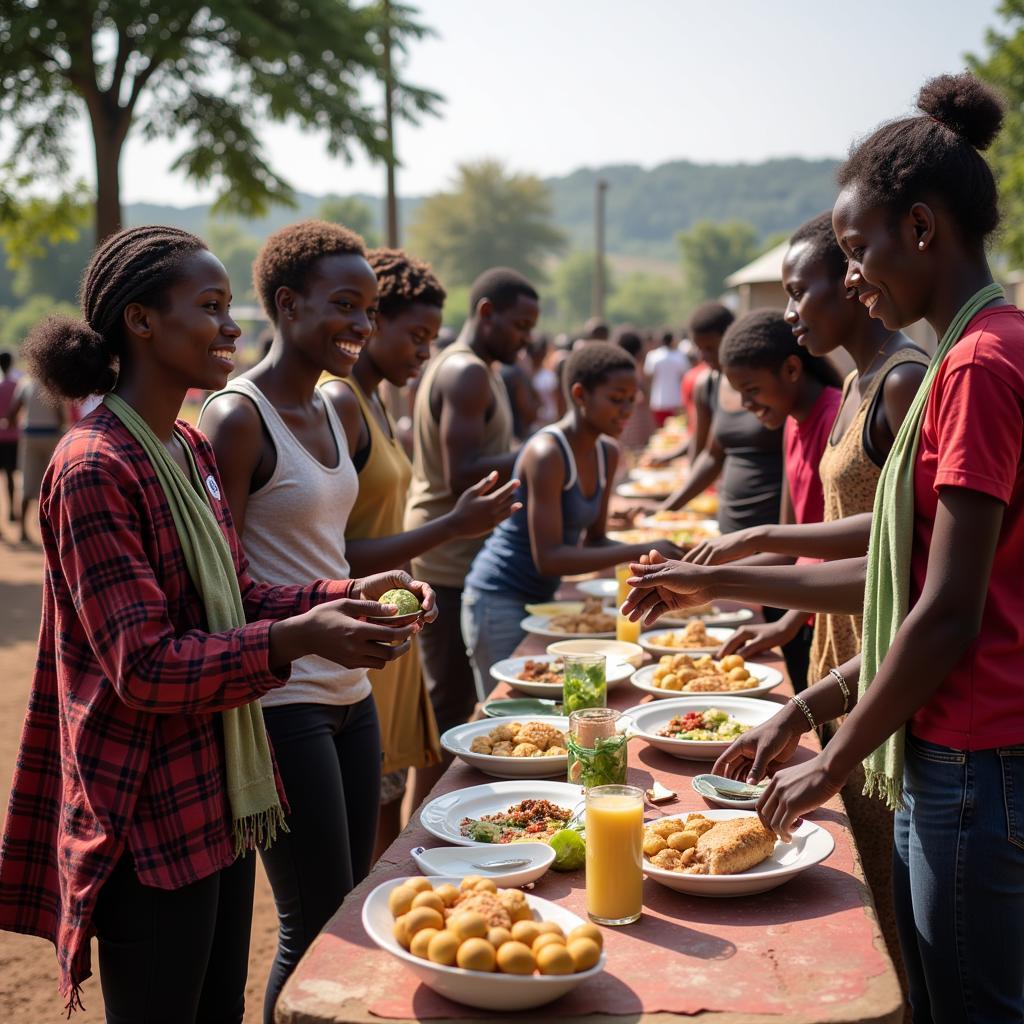 Cultural exchange between foreign workers and the local community in Southeast Asia