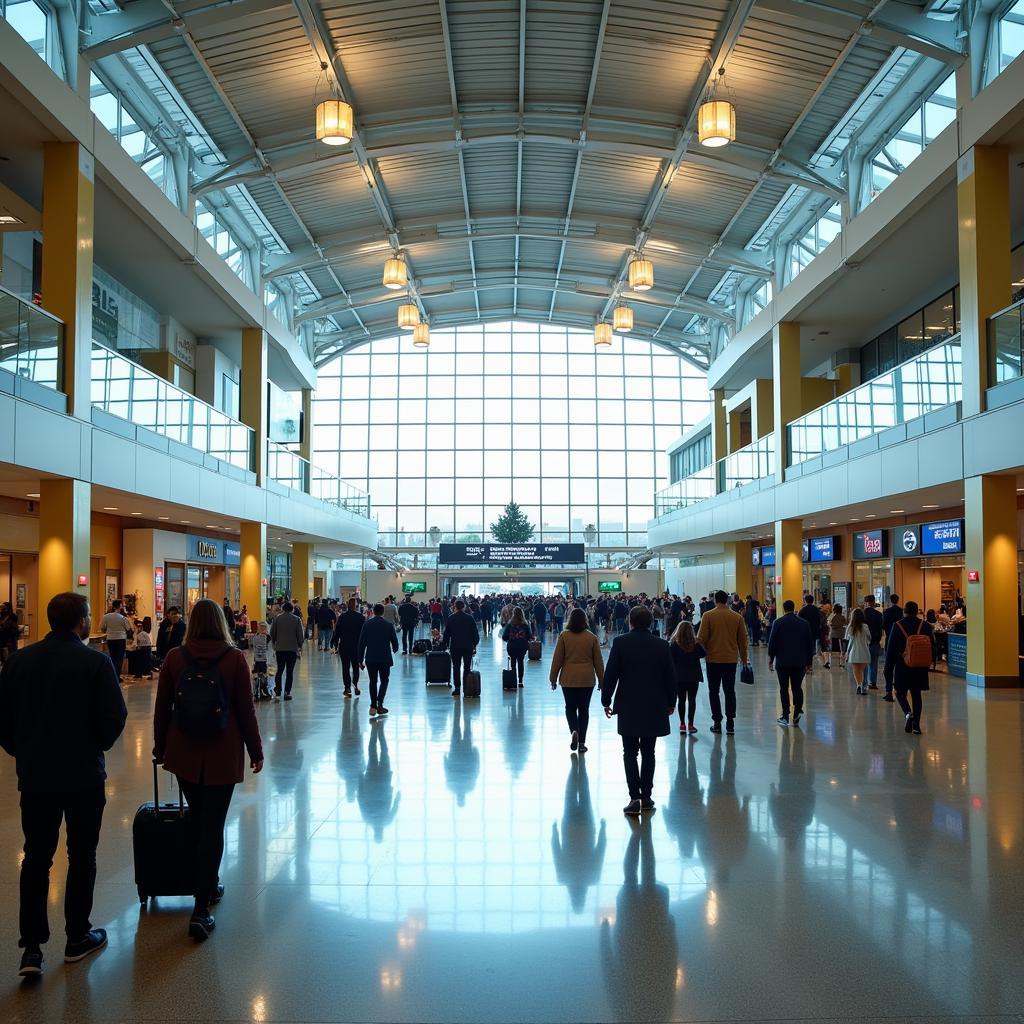 Arriving at Dallas/Fort Worth International Airport