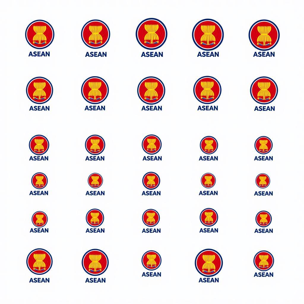 Different Formats of the ASEAN Logo