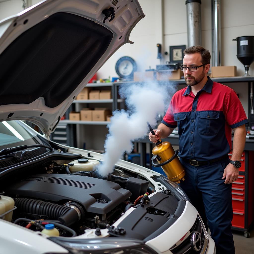 Diagnosing an Engine Vacuum Leak