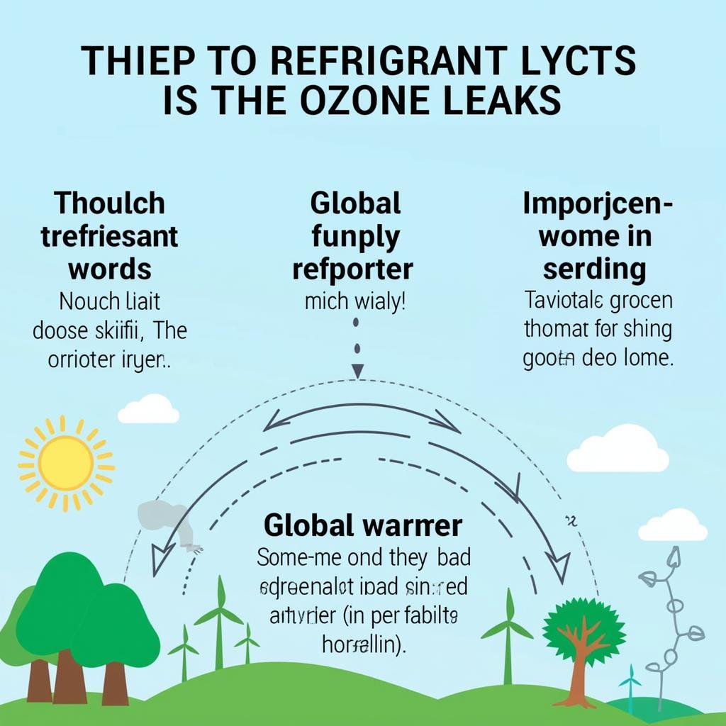 Environmental Impact of Refrigerant Leaks