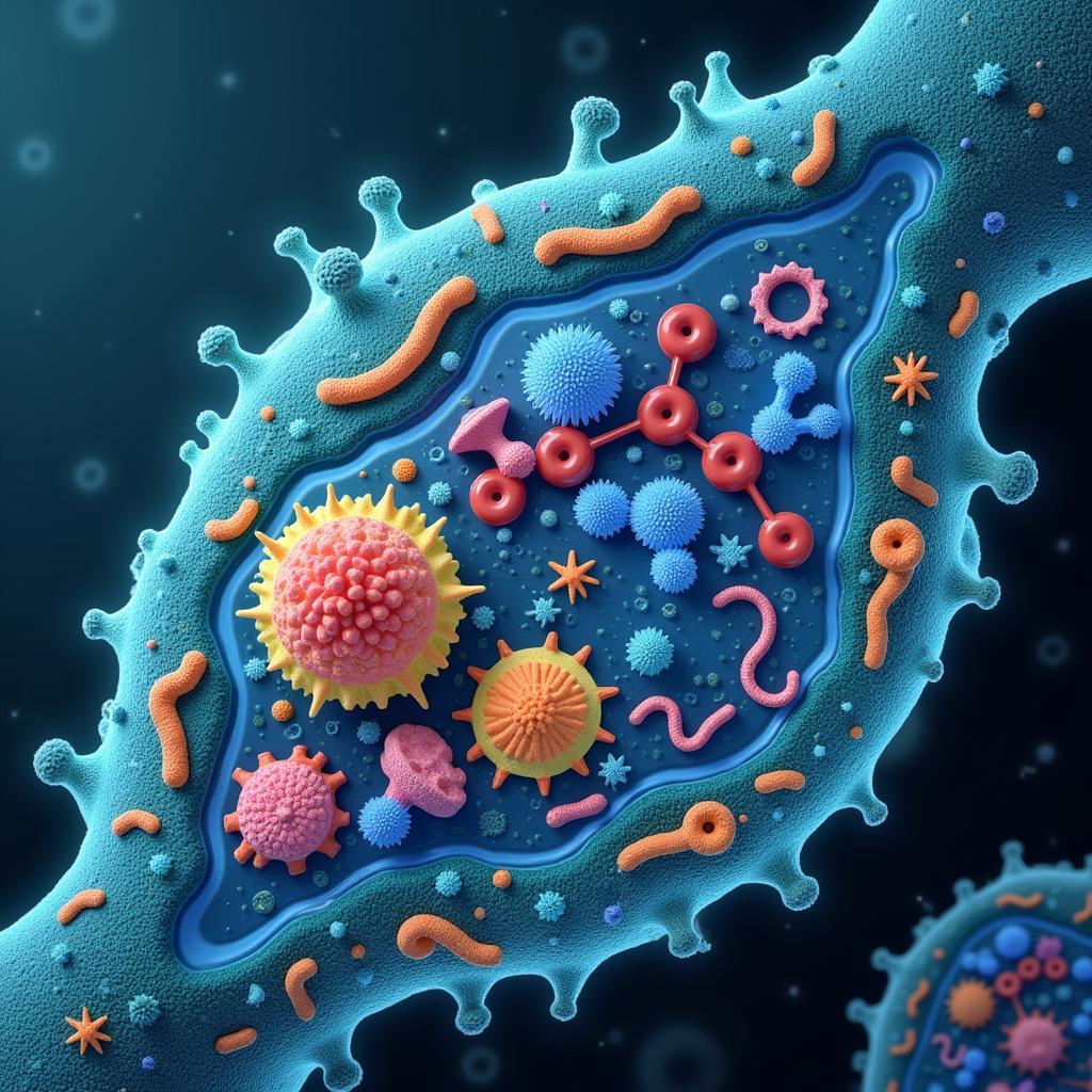 Enzyme activity in a biological system