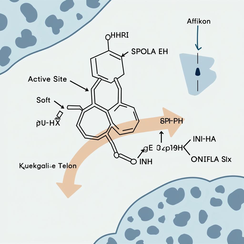 Enzyme Illustration with "ase" Prefix Highlighted