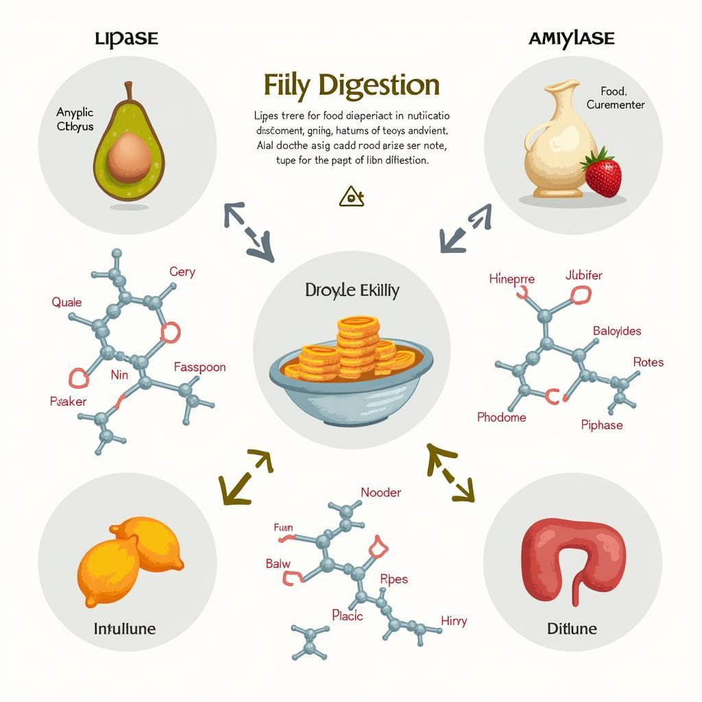 Enzyme Breakdown in Digestion