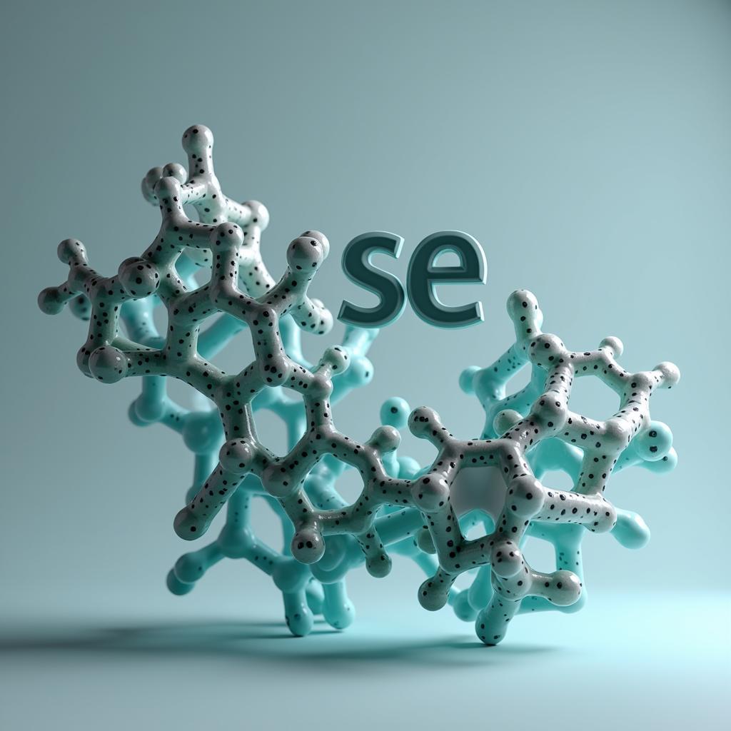 Enzyme Structure 3D Model