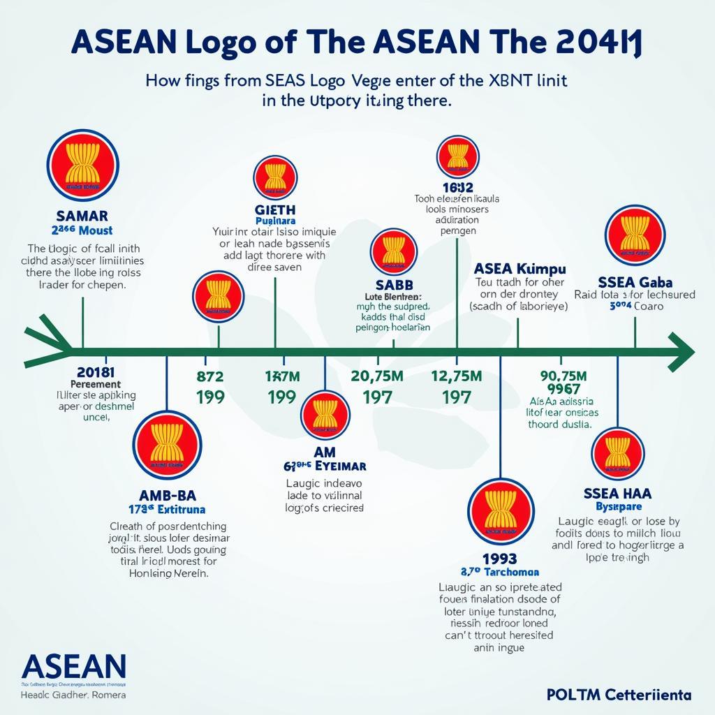 Evolution of the ASEAN Logo Through the Years