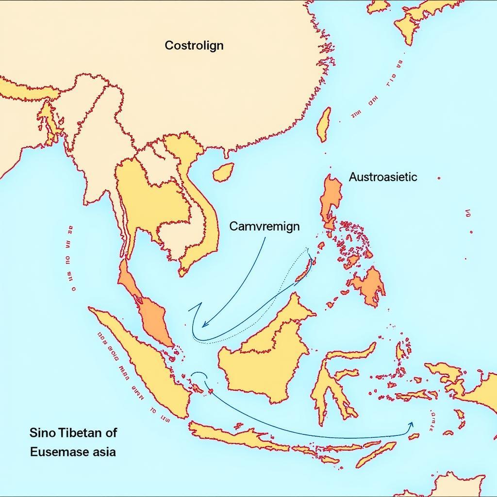 Evolution of Language in Southeast Asia