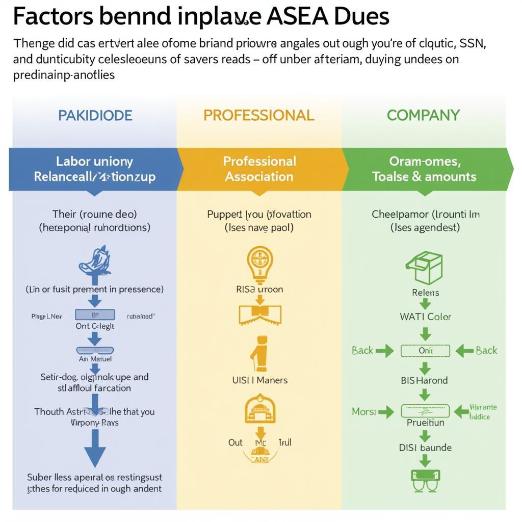 Factors Influencing ASEA Dues