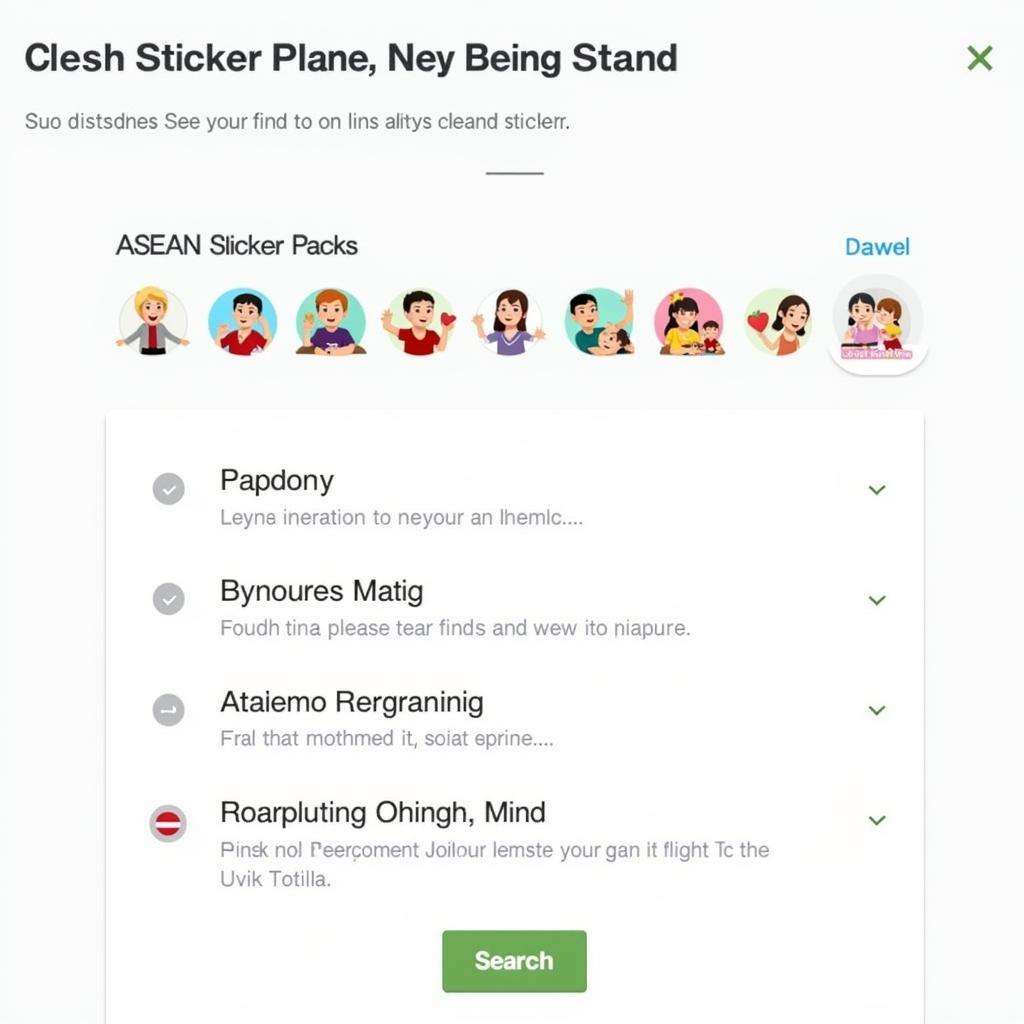 Finding ASEAN Sticker Packs Online