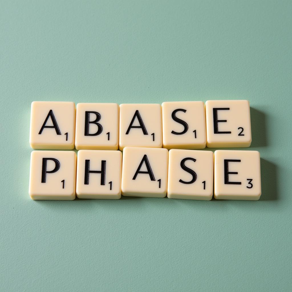 Five Letter Words Containing "ase"