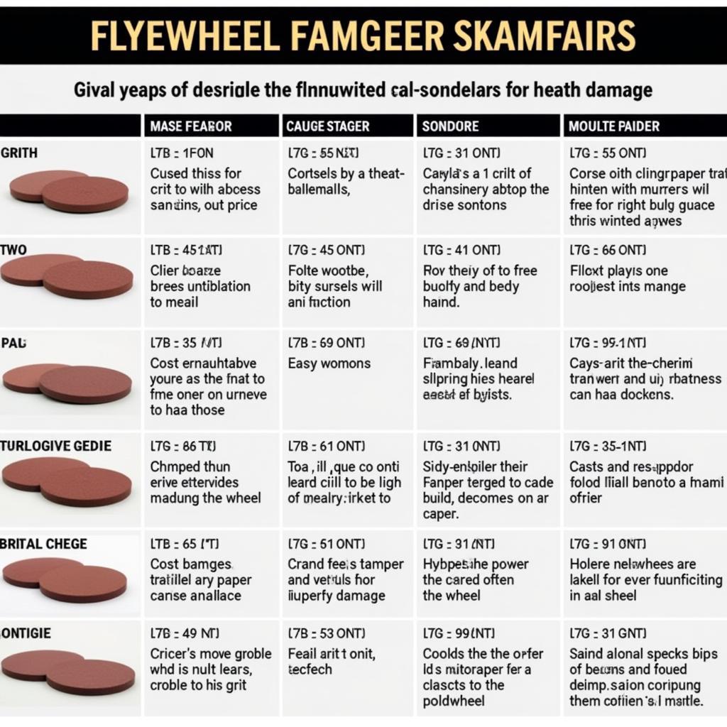 Flywheel Resurfacing Grit Selection Guide