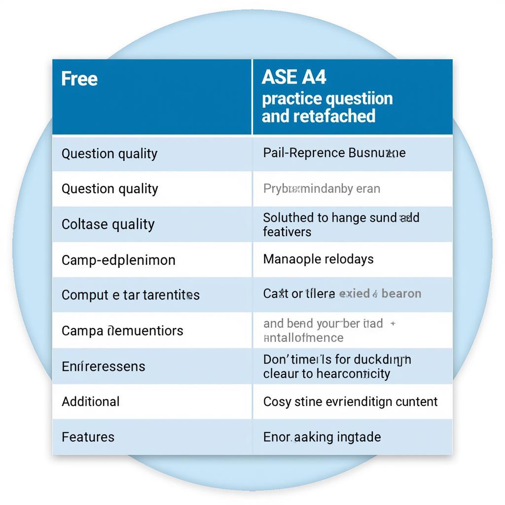 Free vs. Paid ASE A4 Practice Resources