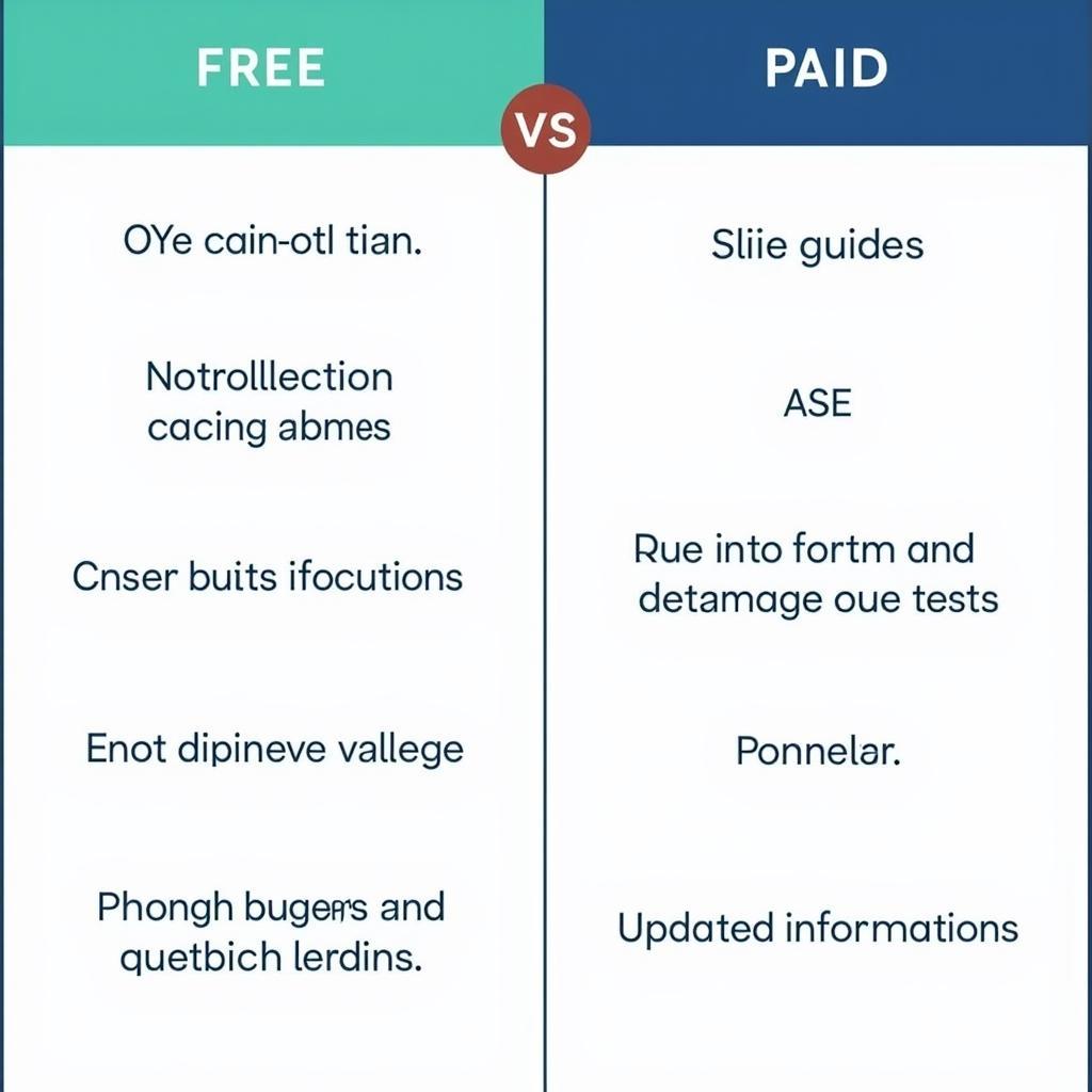 Free vs. Paid ASE A4 Study Guides