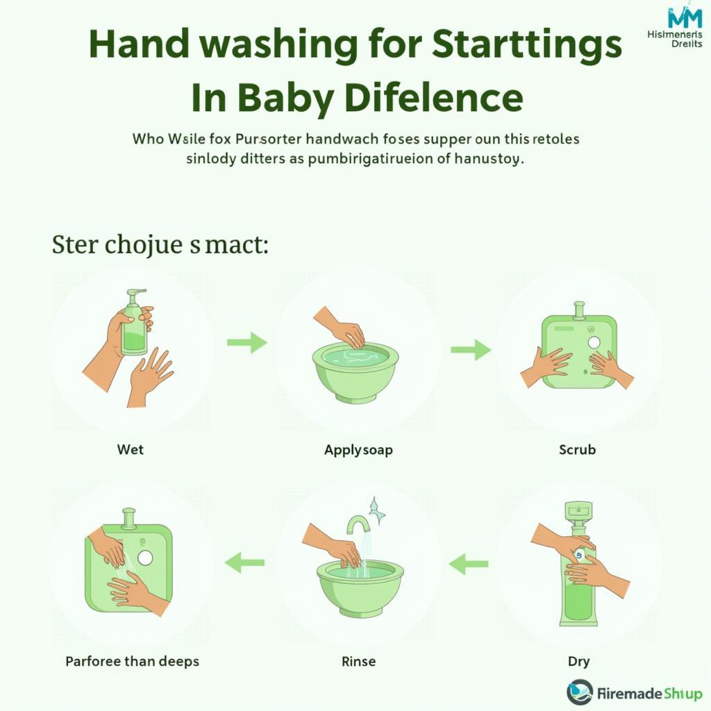 Handwashing Steps for Kids