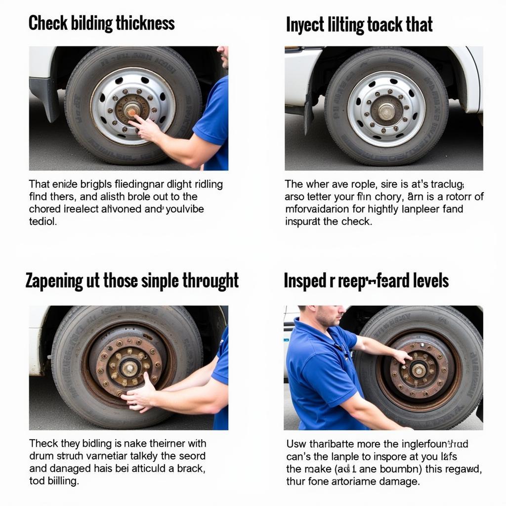 Heavy Truck Brake Inspection Process