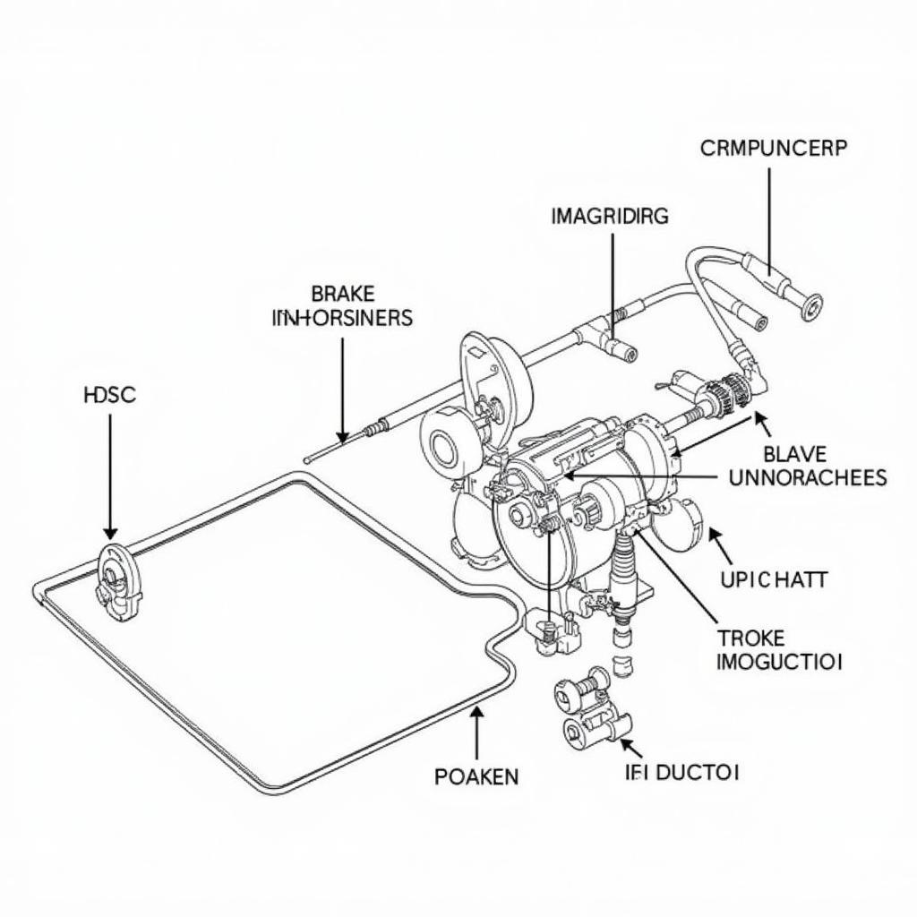 Diagram of a Heavy Truck Brake System