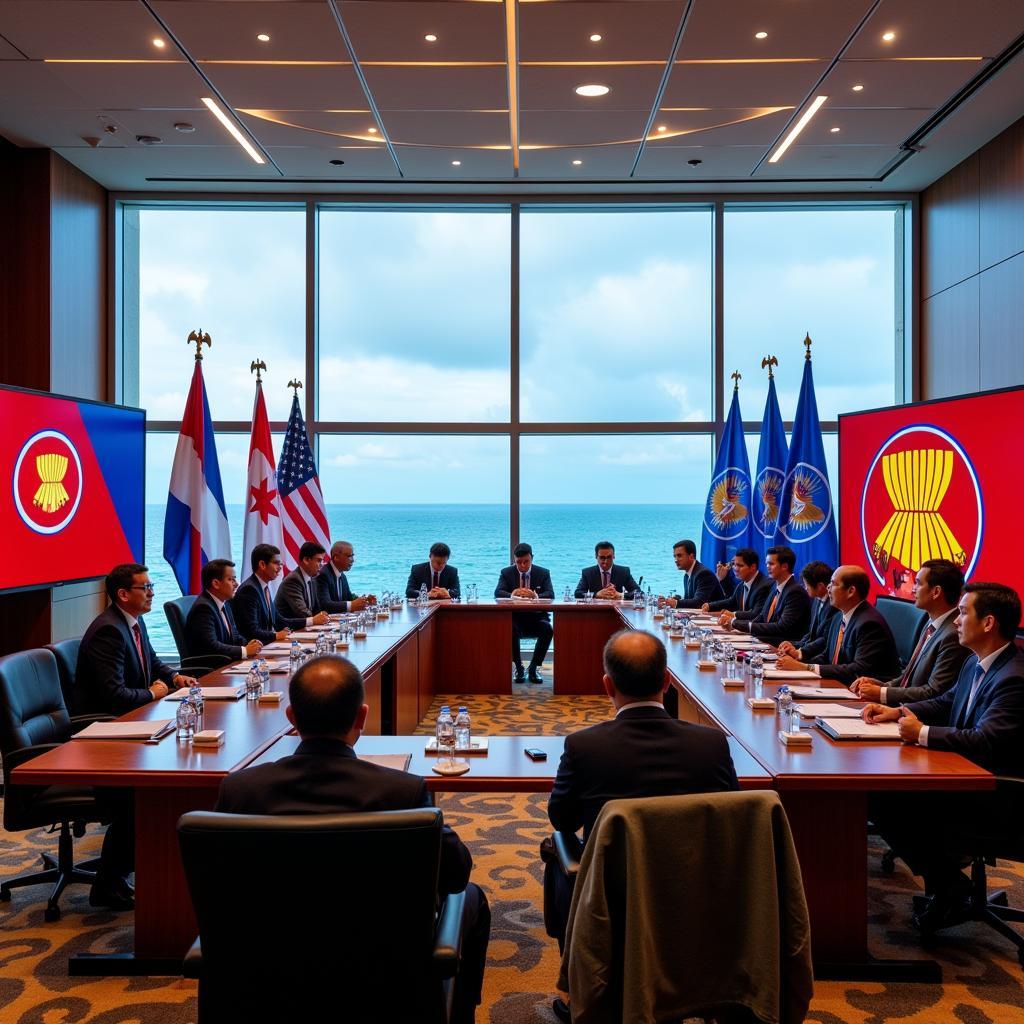 Hypothetical ASEAN Meeting in Hawaii