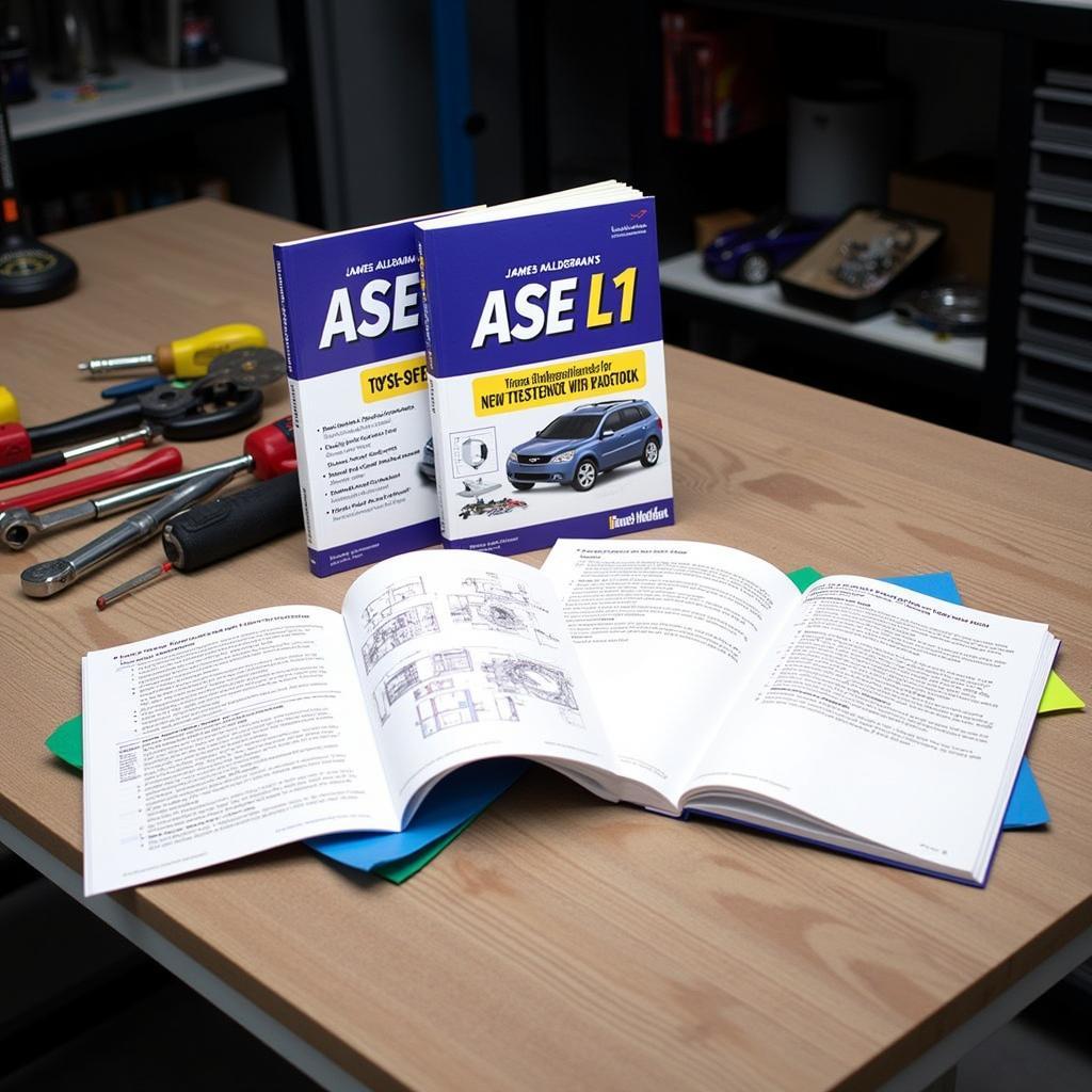 James Halderman ASE L1 Textbook and Workbook