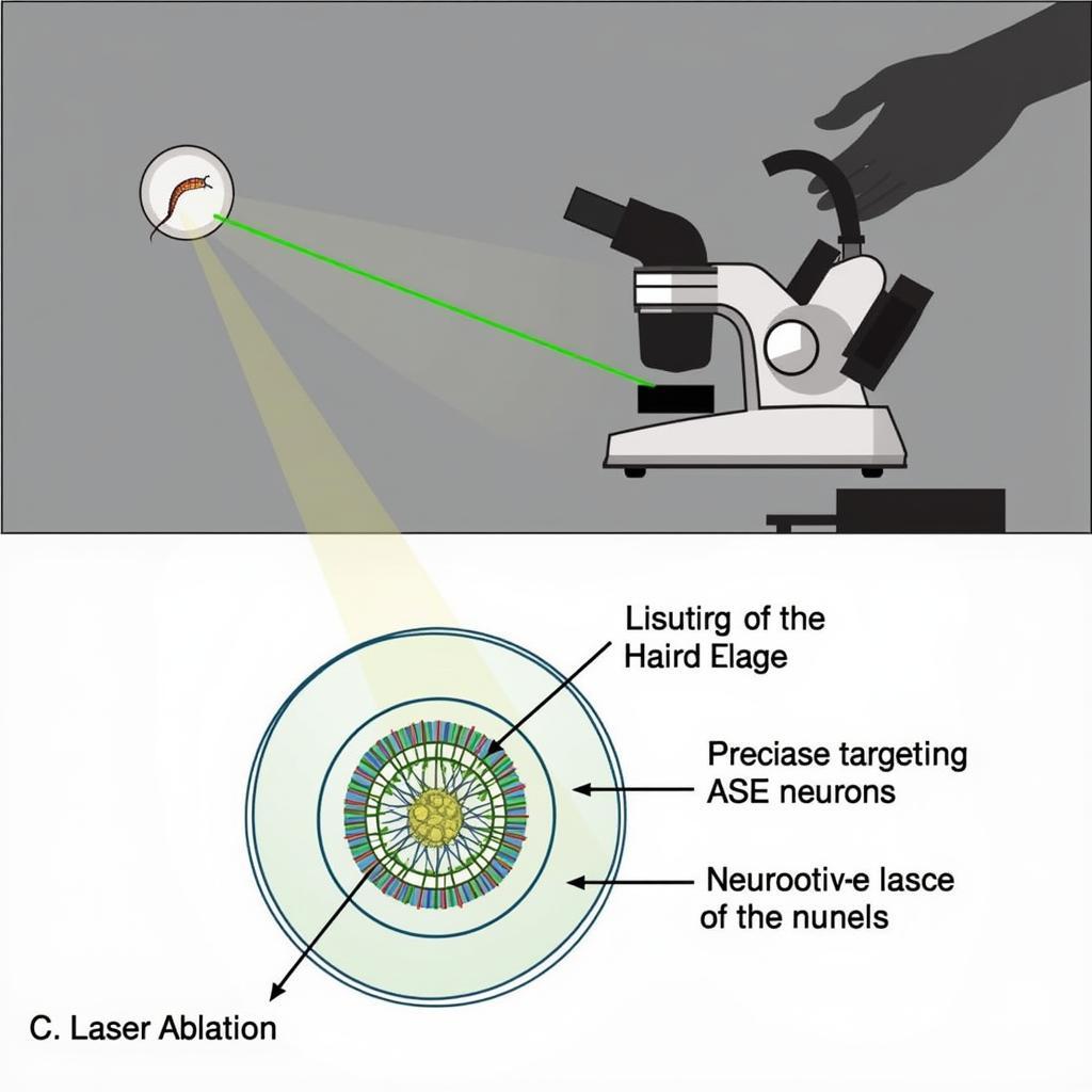 Laser Ablation of ASE Neurons in C. elegans