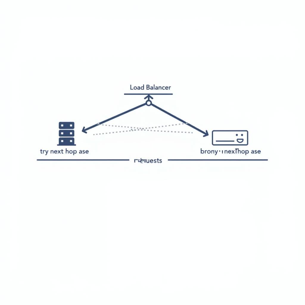 Diagram Illustrating Load Balancing