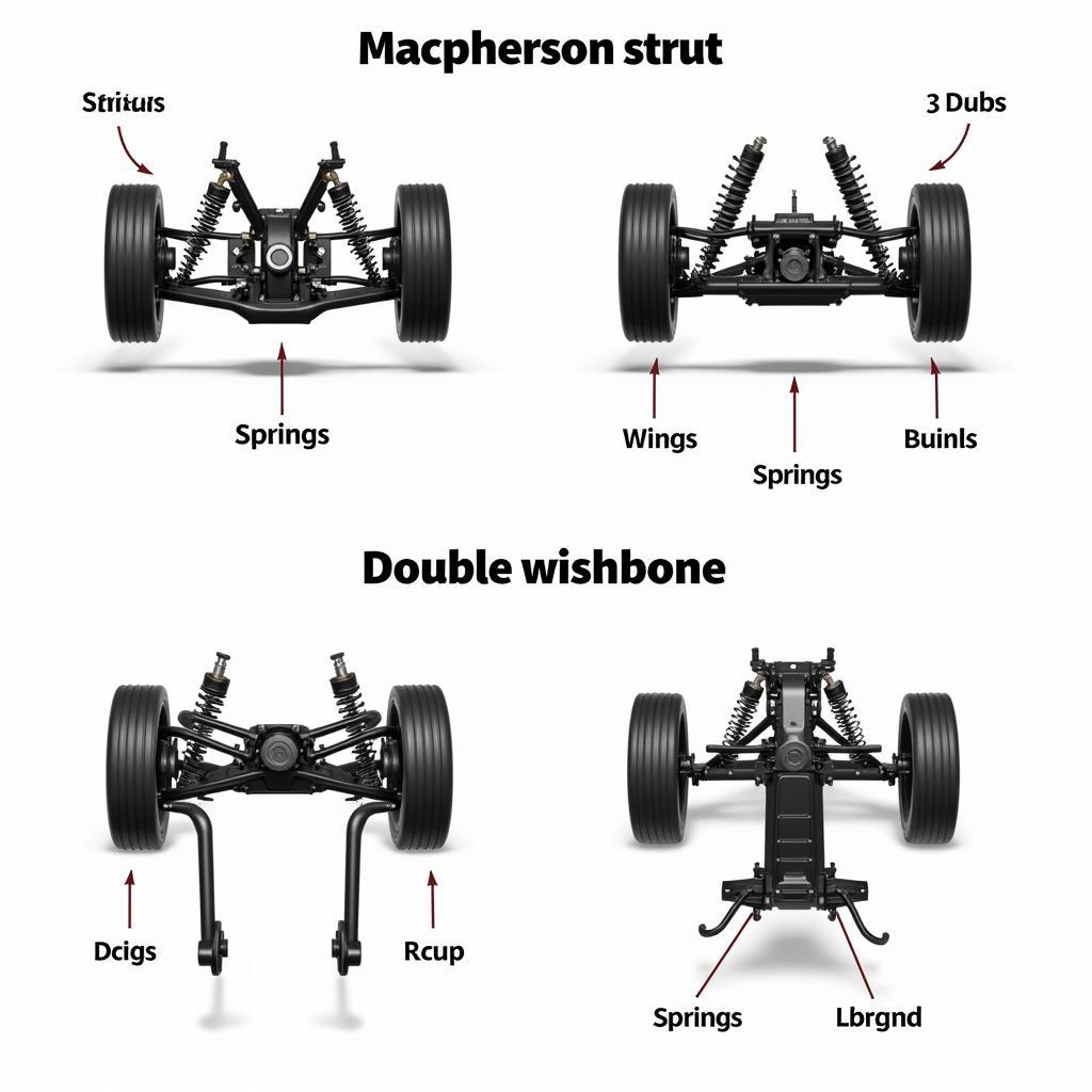 MacPherson Strut vs. Double Wishbone Suspension