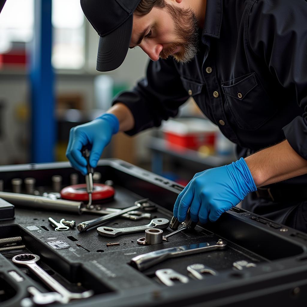 Mechanic Organizing Tool Box