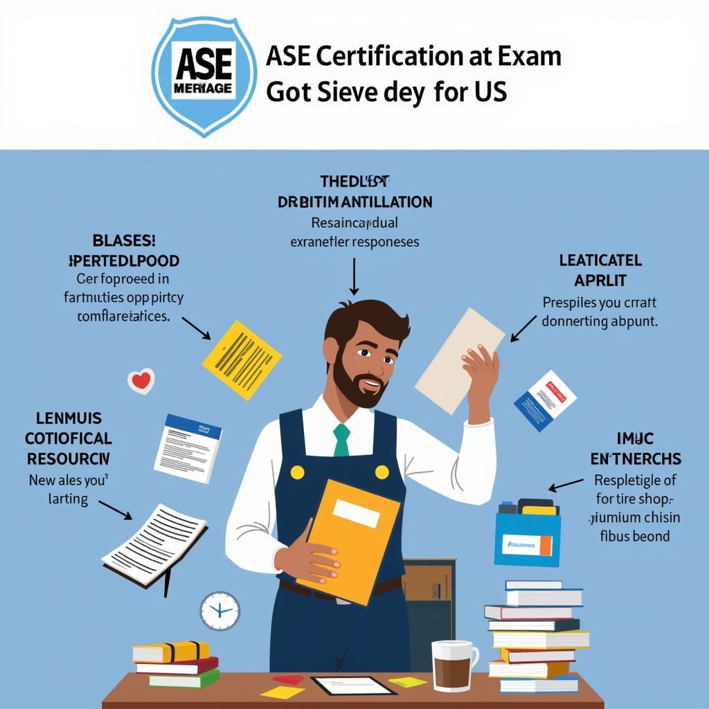 Mechanic Studying for ASE Certification Exam