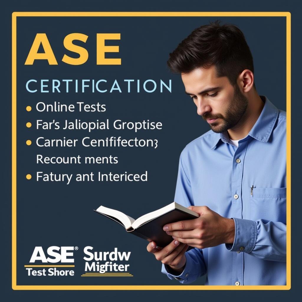 Mechanic Studying for ASE Certification