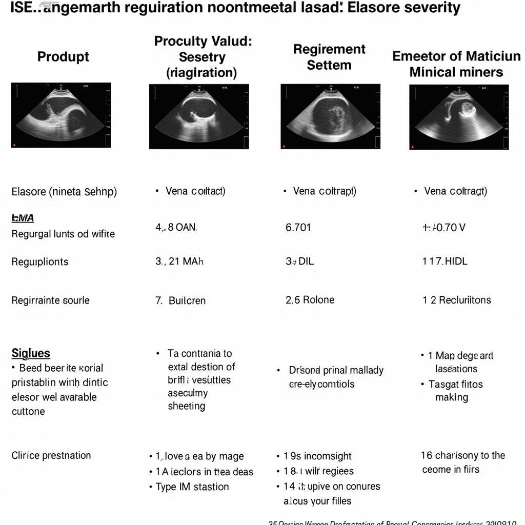 Mitral Regurgitation Severity Assessment