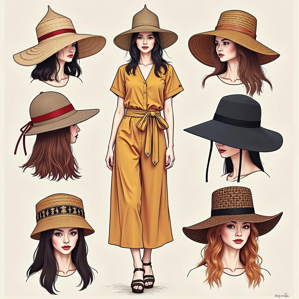 ASEAN Hats in Contemporary Fashion