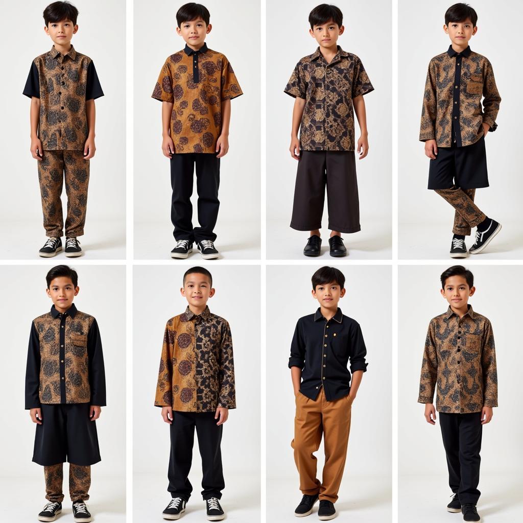 Contemporary ASEAN-Inspired Clothing for Boys