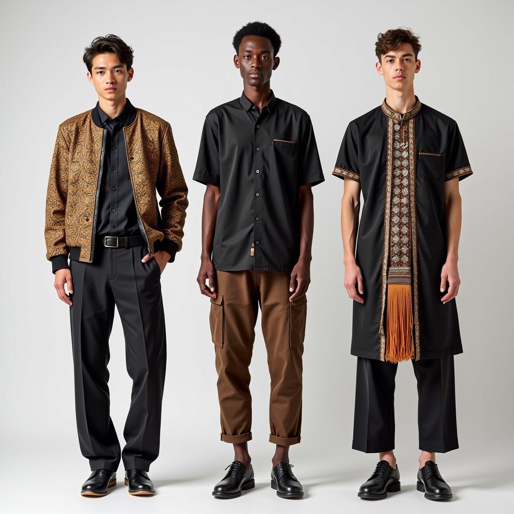 Contemporary ASEAN Men's Fashion with Traditional Influences