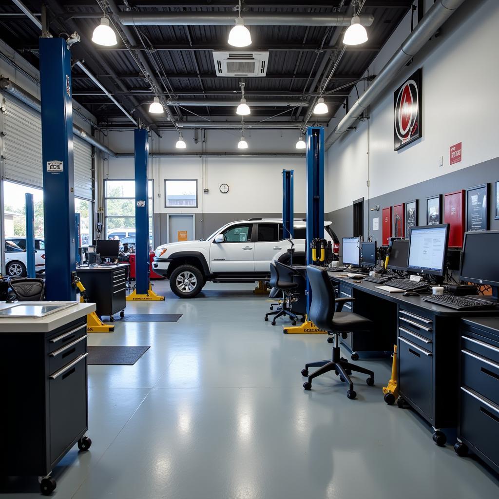 Modern Auto Repair Shop in San Diego