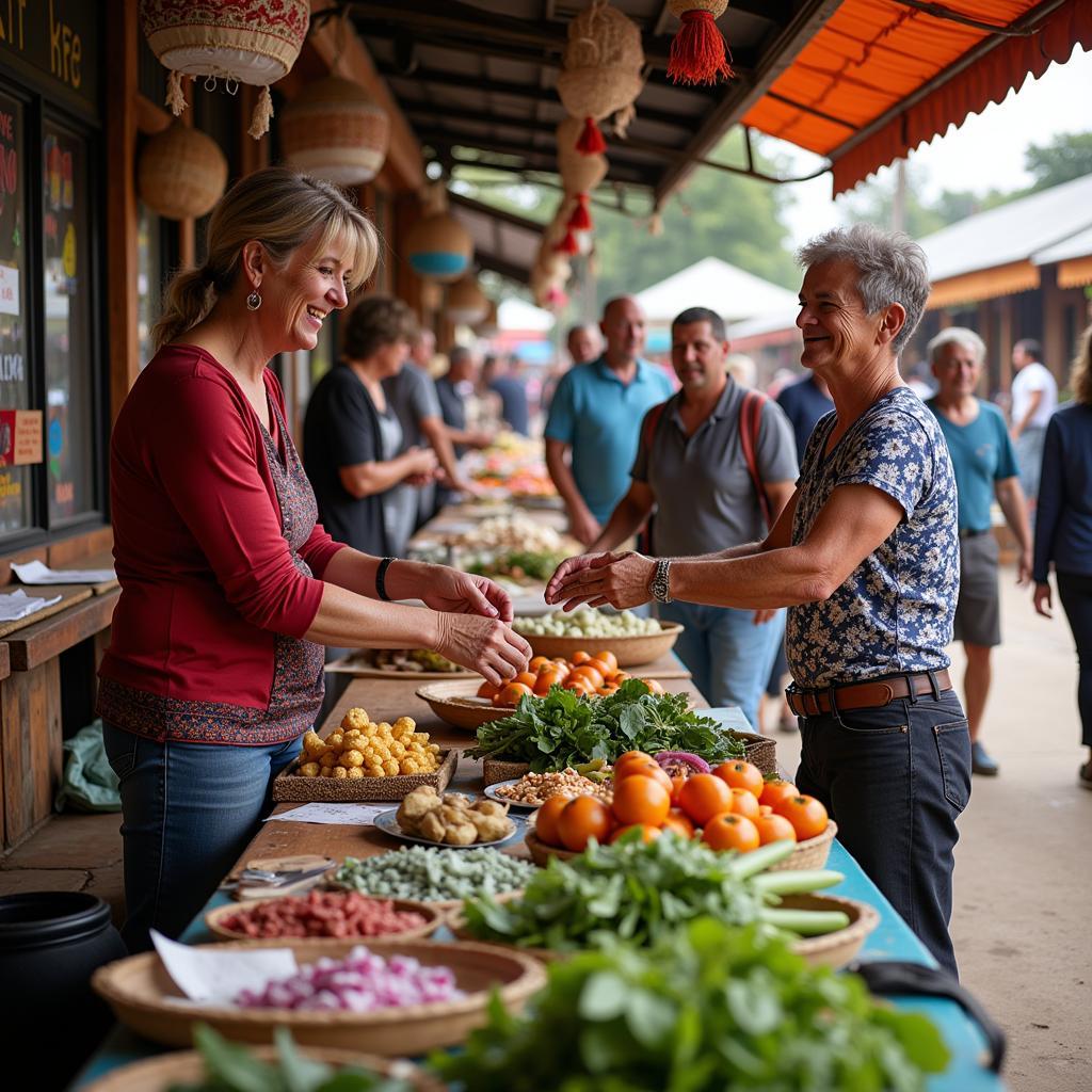 Local Market in Mount Ayliff