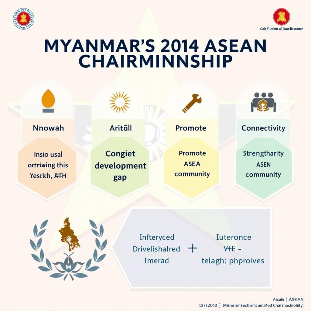 Myanmar's Key Priorities During its 2014 ASEAN Chairmanship