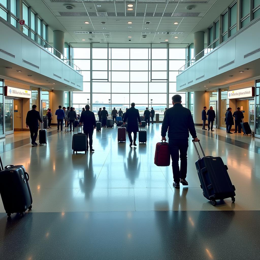 Newark Liberty International Airport Arrival Hall