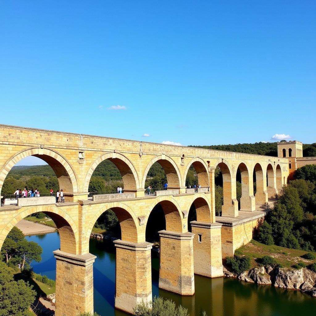 Pont du Gard Roman Aqueduct France