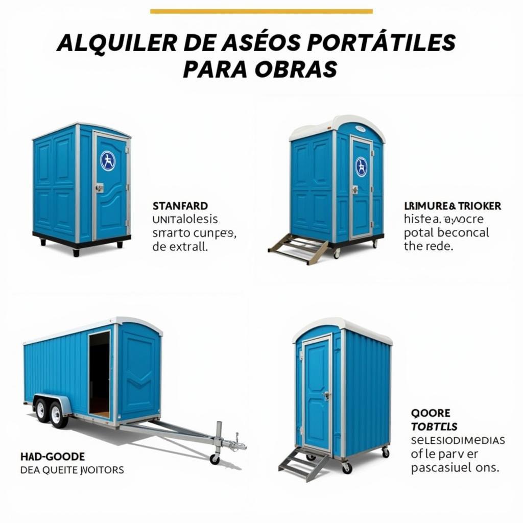 Portable Toilet Types for Construction Sites