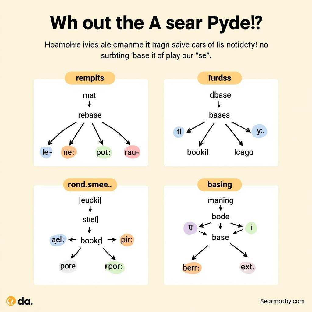 Prefixes and Suffixes Modifying Words Containing "ase"