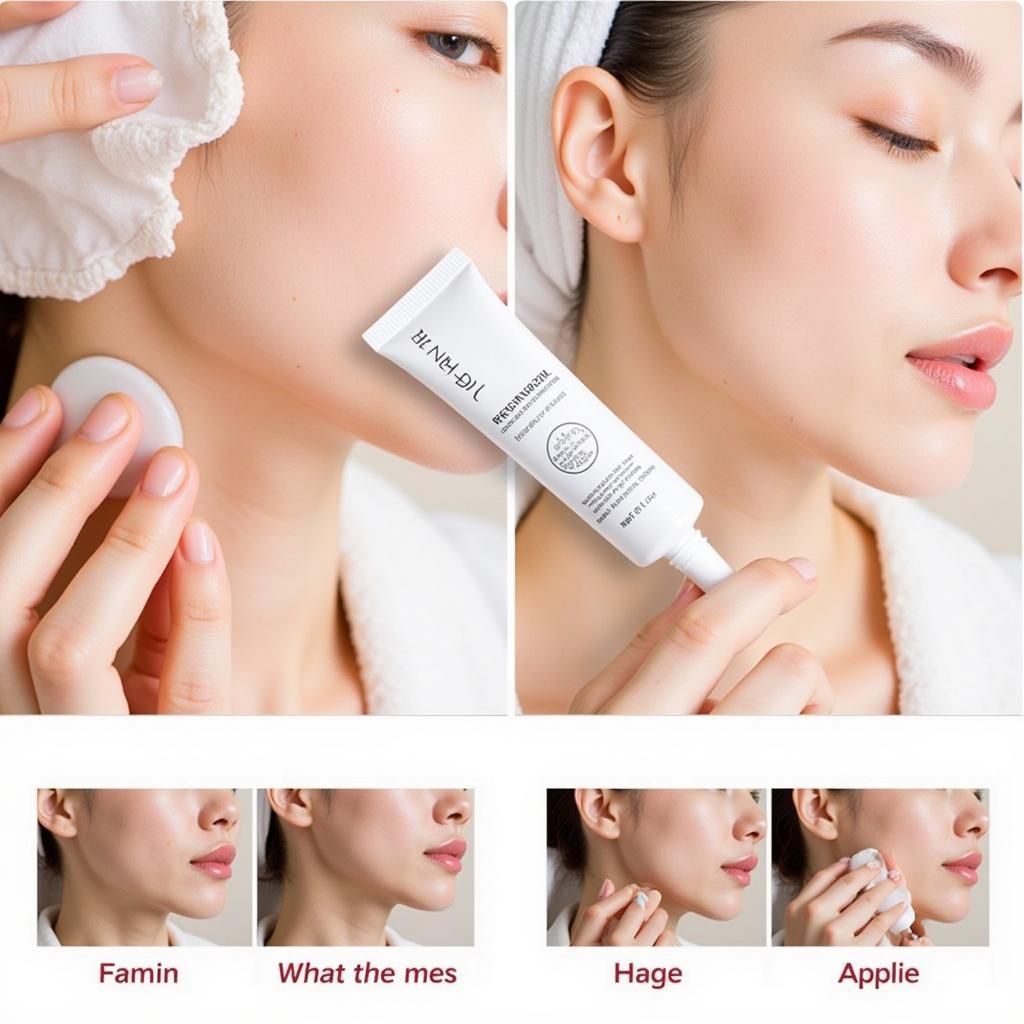 RENU28 Revitalizing Redox Gel Application: Rejuvenating Skin