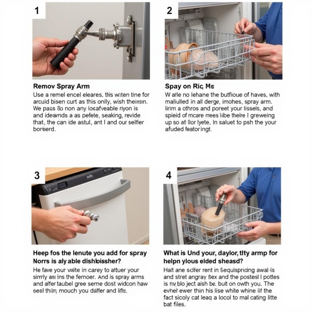 Replacing an ASEA Dishwasher Spray Arm