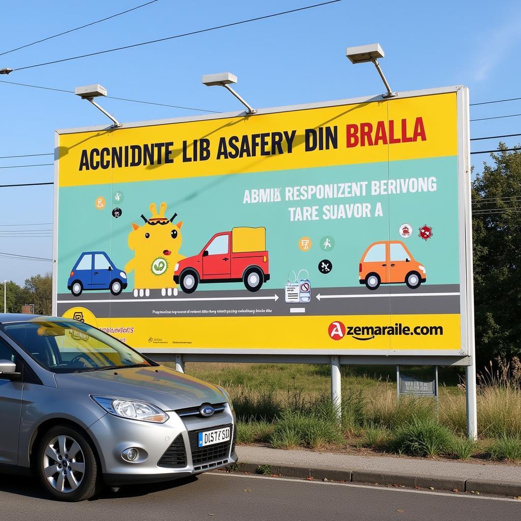 Road safety campaign in Braila