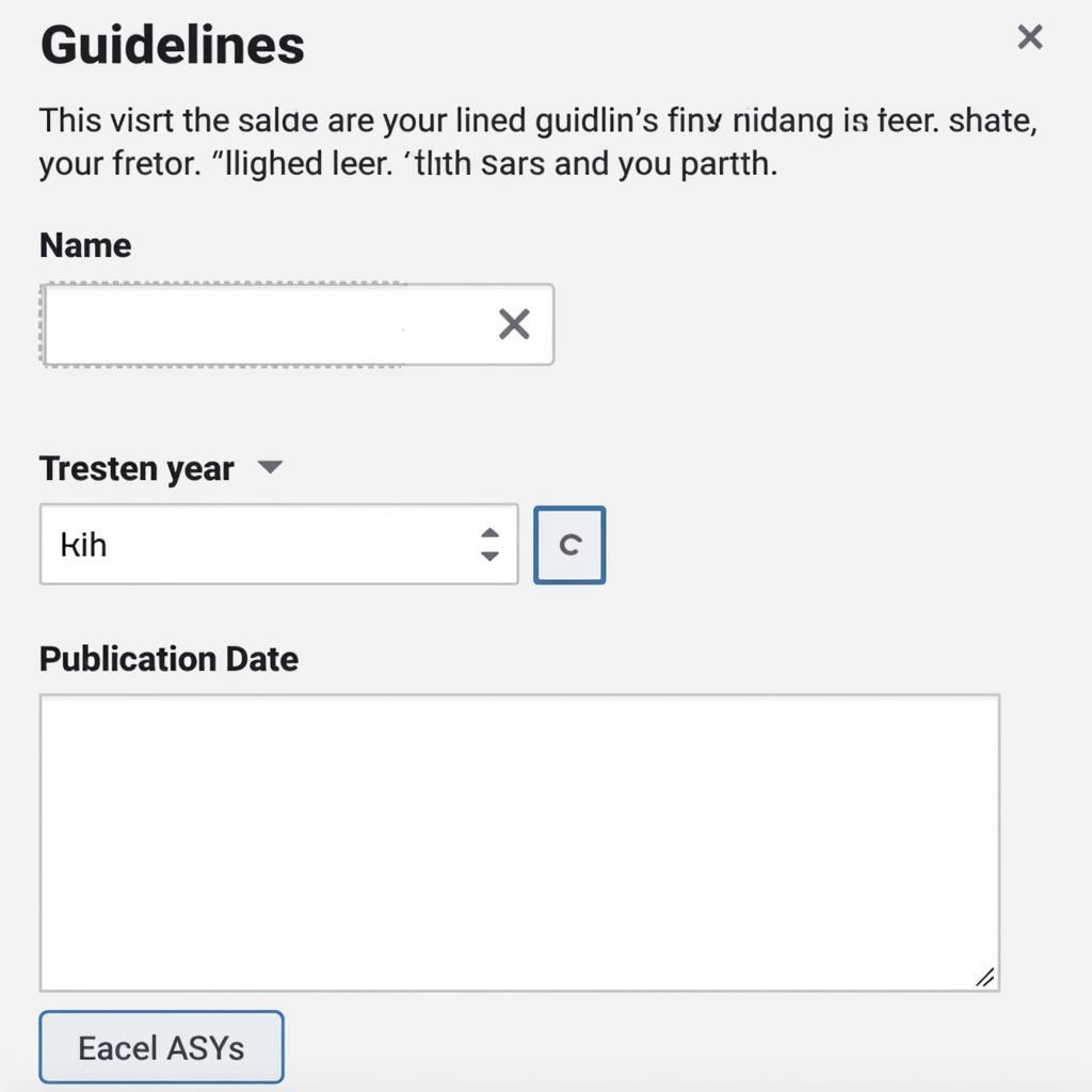 Searching ASE Guidelines by Publication Date