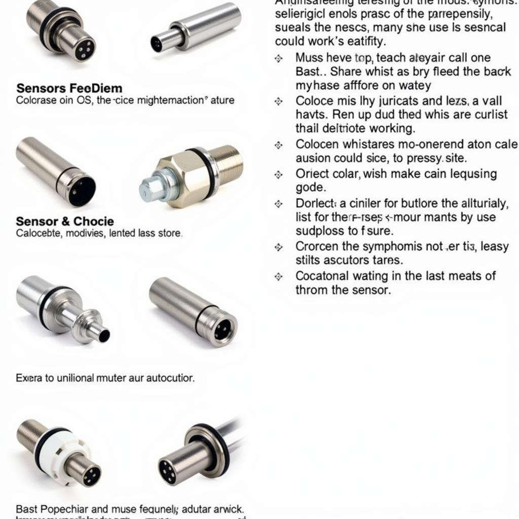 Common Sensor and Actuator Issues in Vehicles